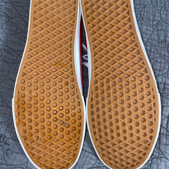 Vans Old Skool Red Sneakers Size 13 - Picture 3 of 5